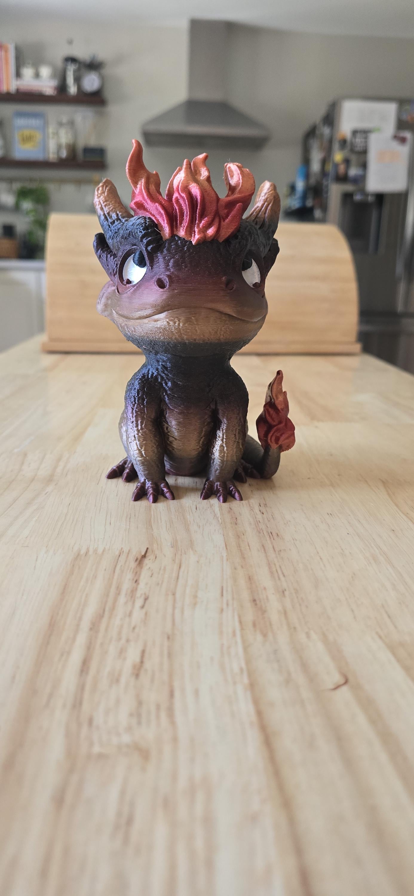 Large and in charge Flame Dragon