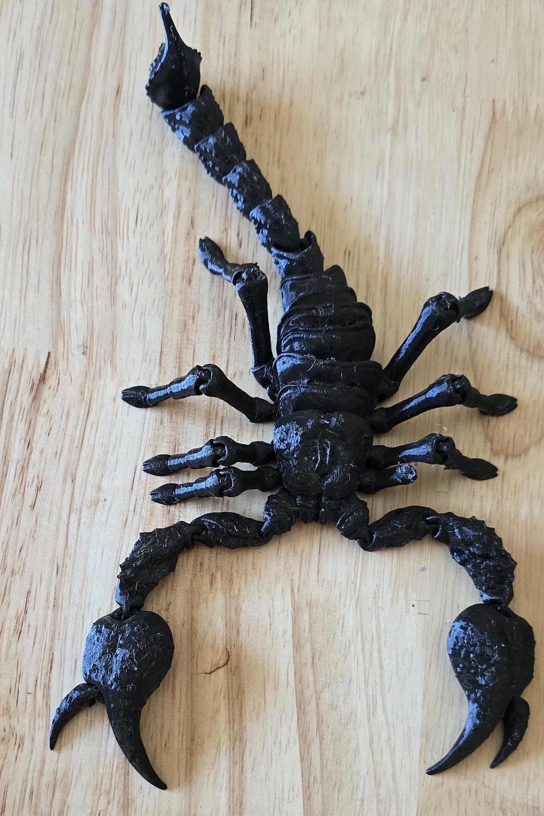 Large rubber articulated scorpion