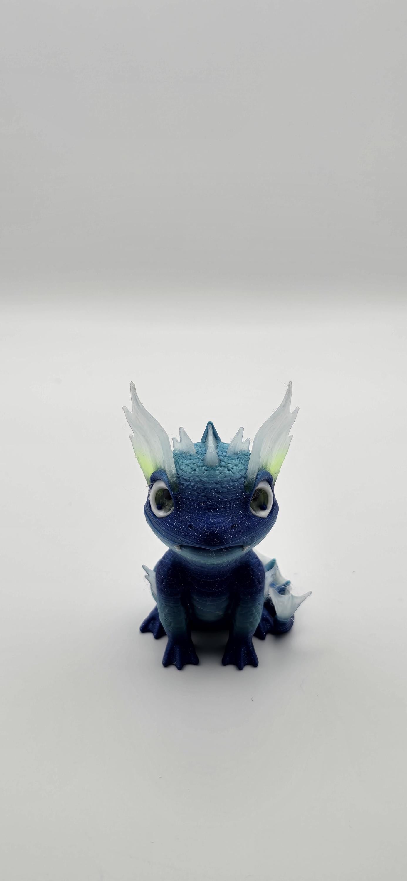 Cute vibrant water dragon