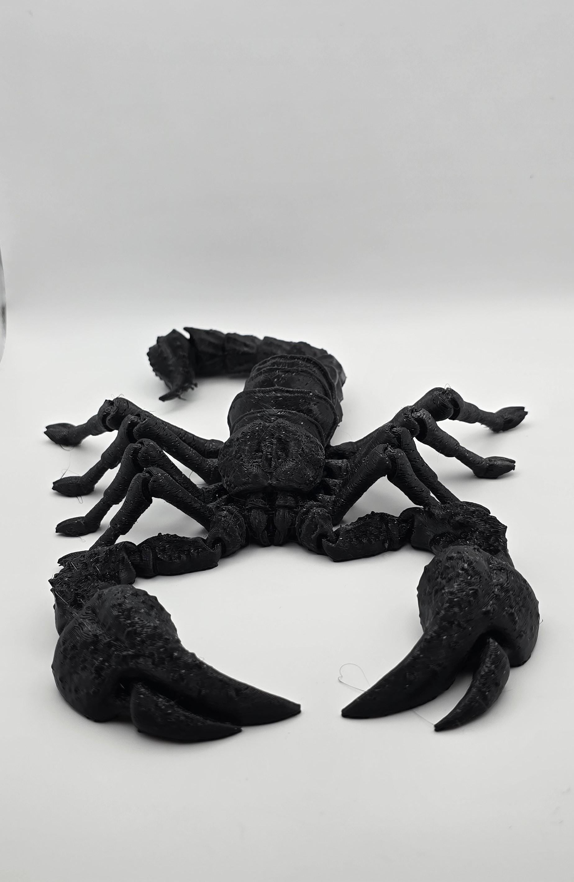 Large rubber articulated scorpion