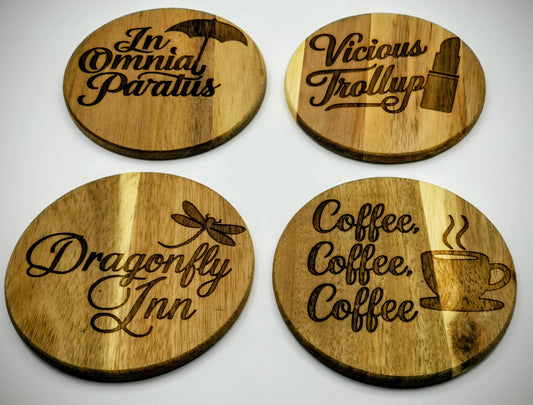 Coffee & Lorelai: Gilmore Girls Coaster Set