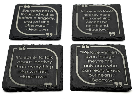 Echoes of Bear Town: Slate Coasters