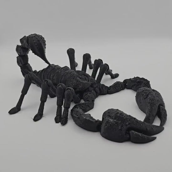 Large rubber articulated scorpion