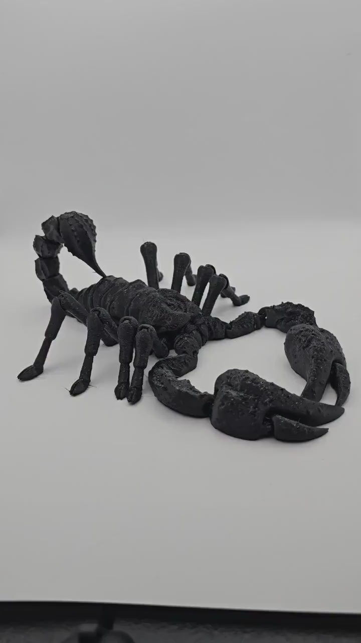 Large rubber articulated scorpion